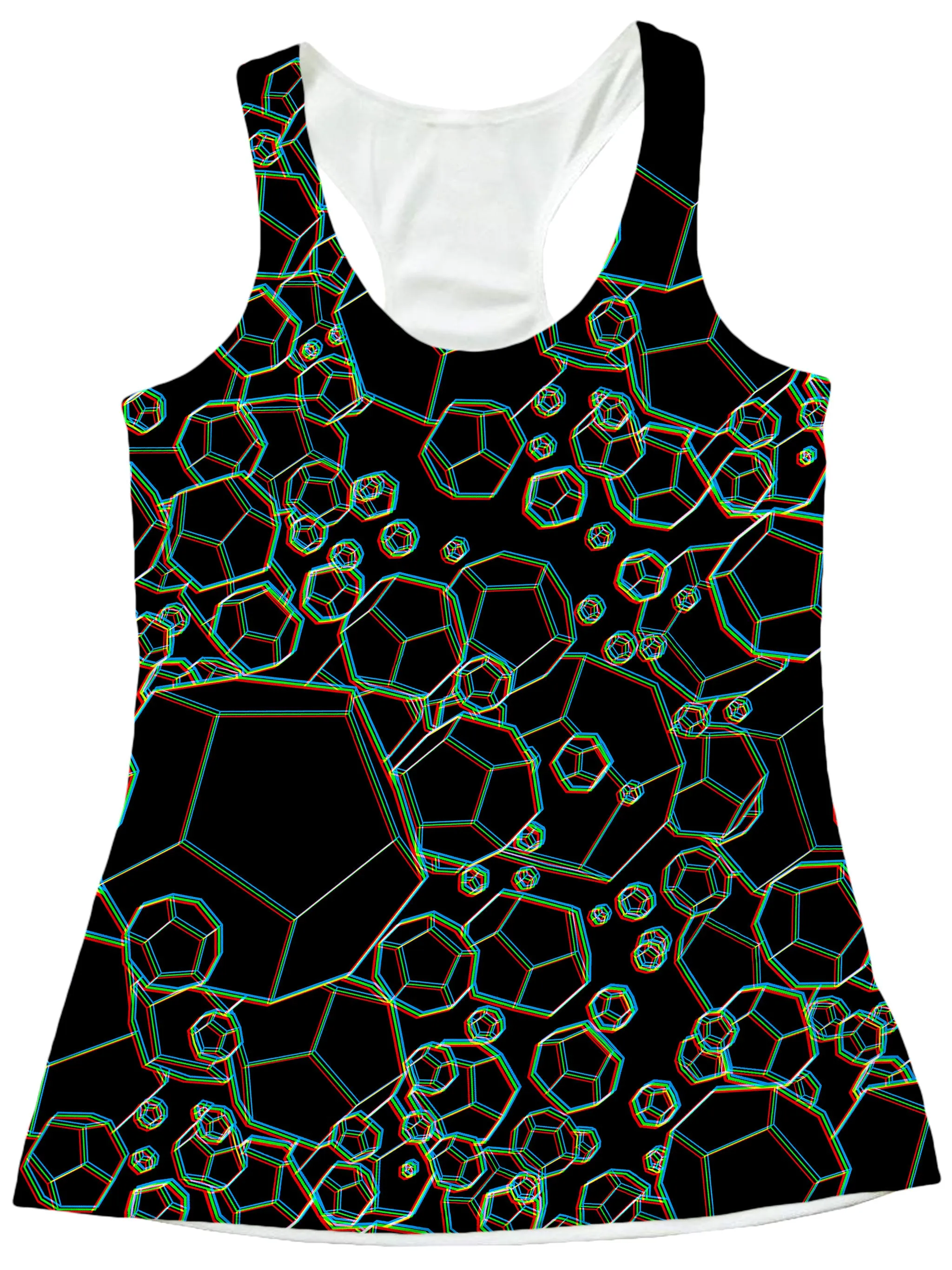 Dodecahedron Madness Glitch Women's Tank