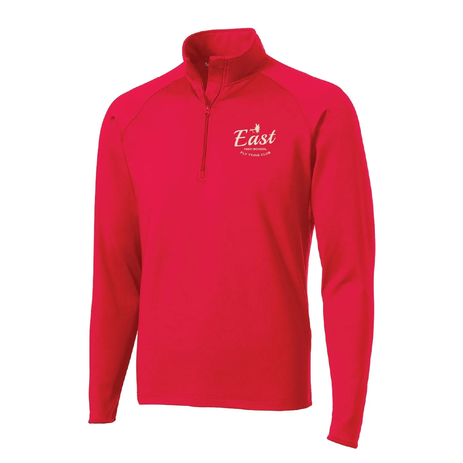 Duluth East Fly-tying Club Sport-Wick Stretch 1/2-Zip Pullover