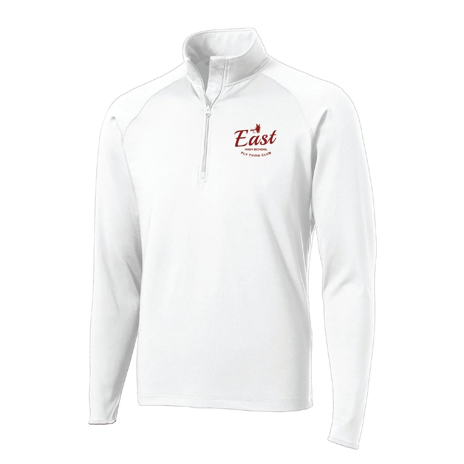 Duluth East Fly-tying Club Sport-Wick Stretch 1/2-Zip Pullover