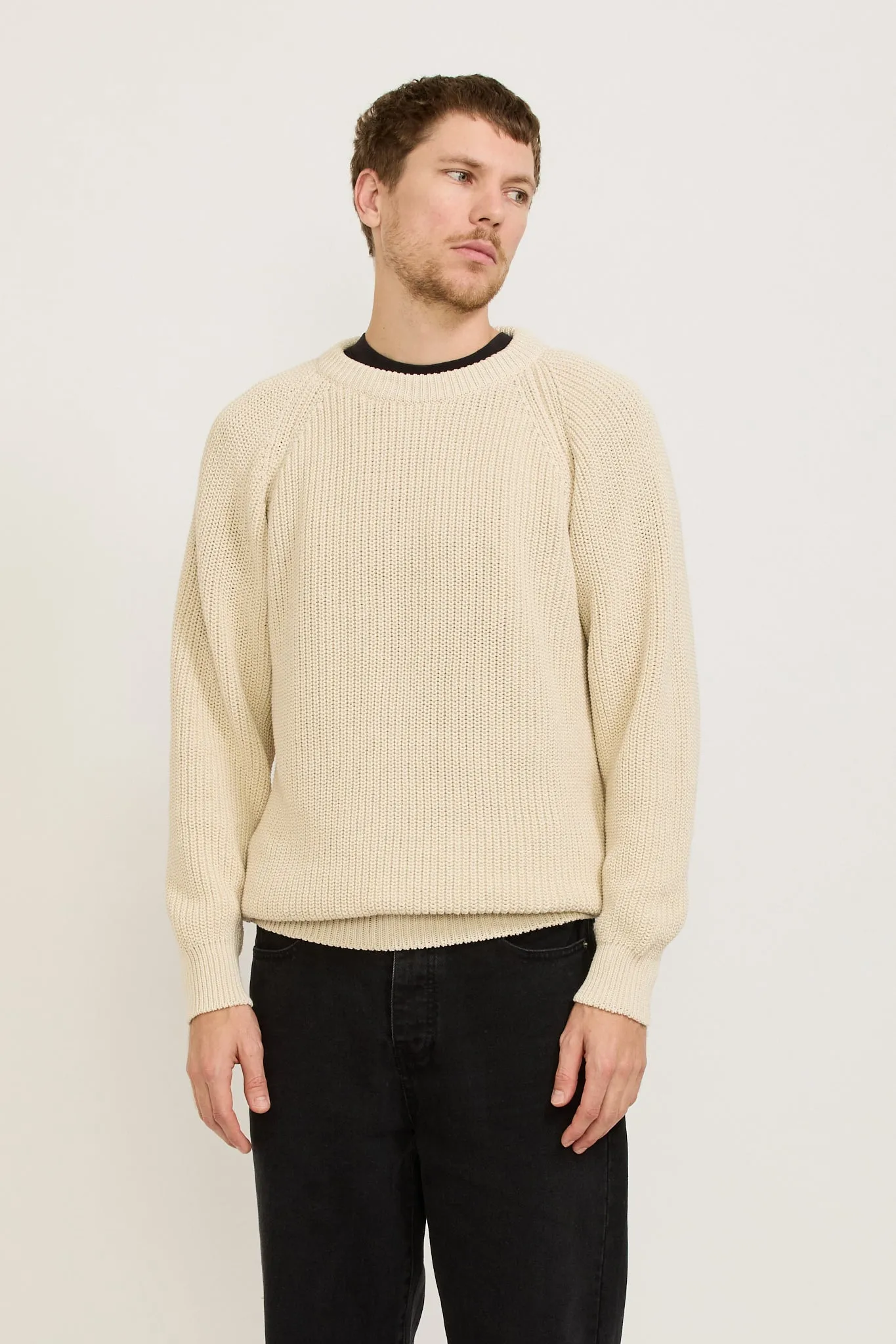 Easy Knit Pullover Sand