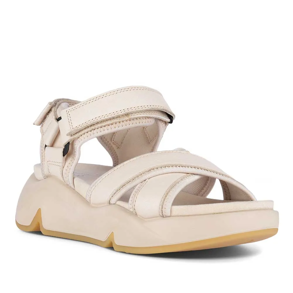 Ecco Chunky 20330359113 Women's Flat Summer Sport Sandals Limestone