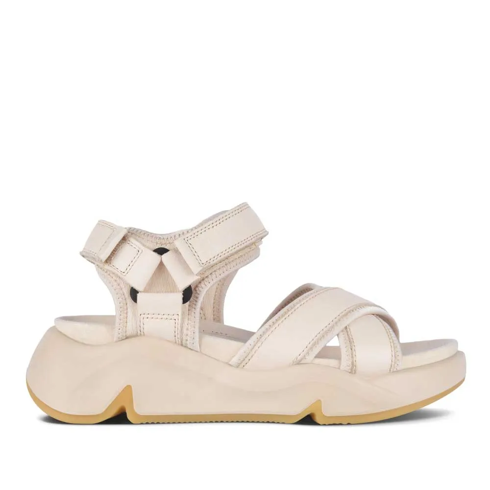 Ecco Chunky 20330359113 Women's Flat Summer Sport Sandals Limestone