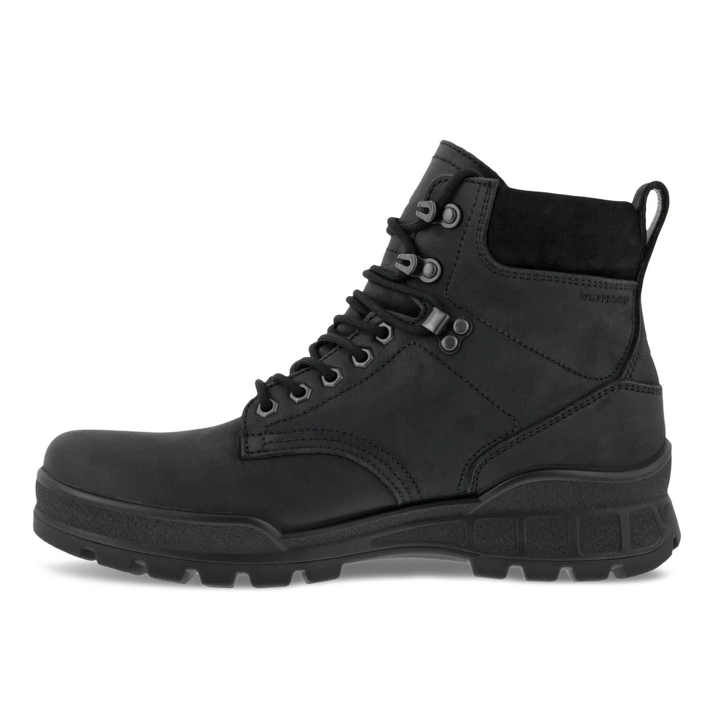 ECCO Men’s Track 25 Waterproof Boot Black Leather