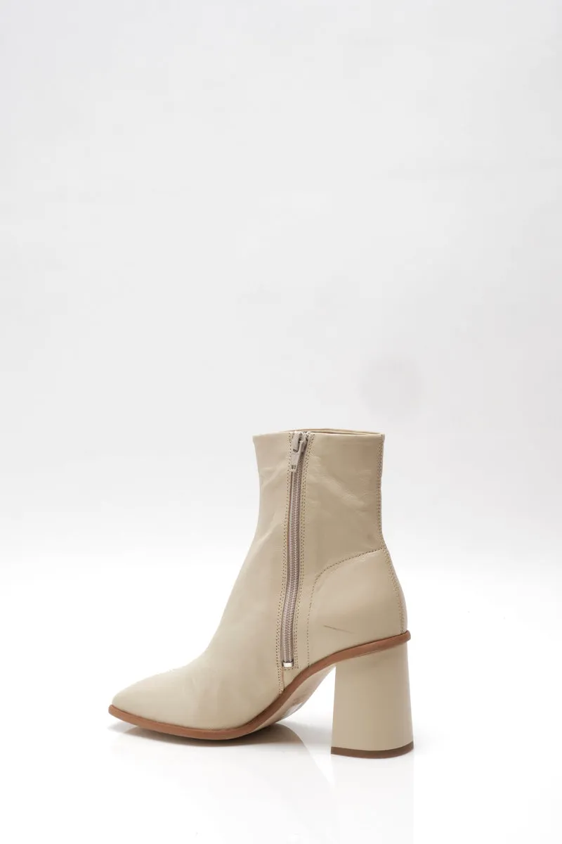 Free People Sienna Ankle Boot in Buttercream