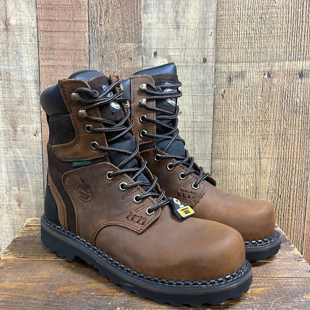 Georgia Boot Brookville 8 Steel Toe Waterproof Work Boots