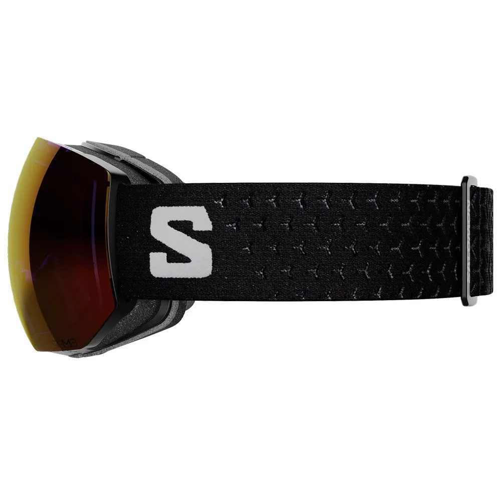 Goggles Salomon ---Radium Pro Black Sigma Poppy Red