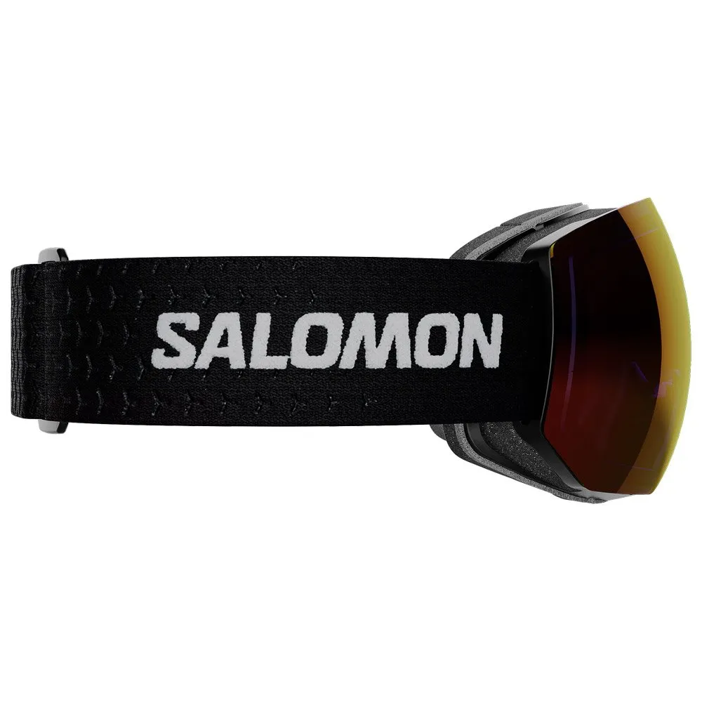 Goggles Salomon ---Radium Pro Black Sigma Poppy Red