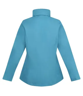 Great outdoors womens/ladies daysha waterproof shell jacket vallarta blue Regatta