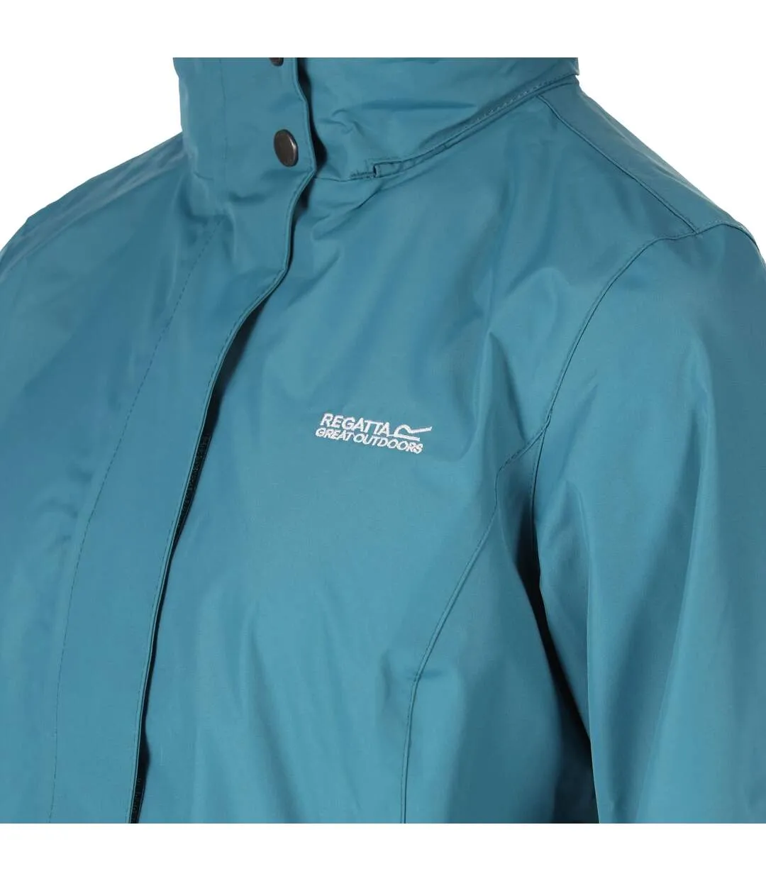 Great outdoors womens/ladies daysha waterproof shell jacket vallarta blue Regatta