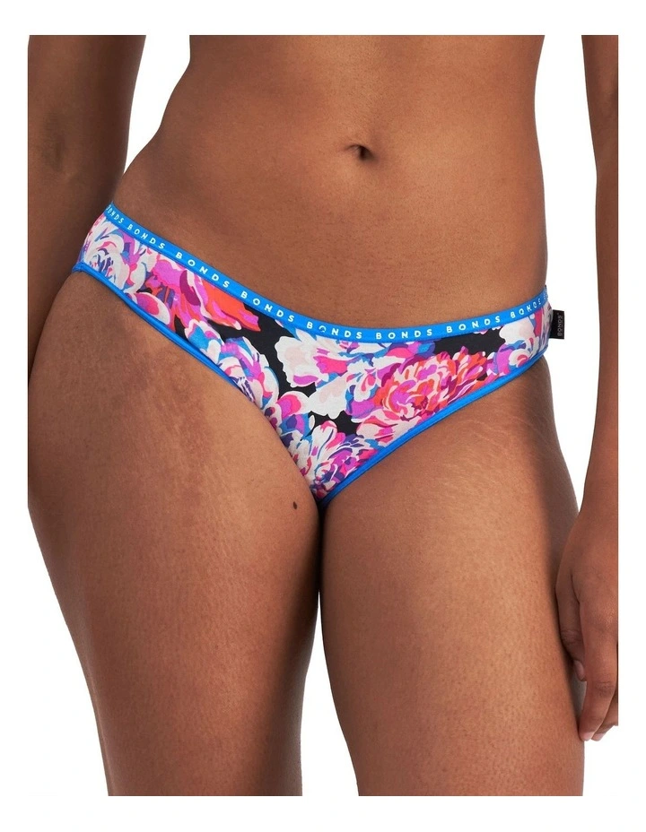 Hipster Bikini 3 Pack in Team Floral