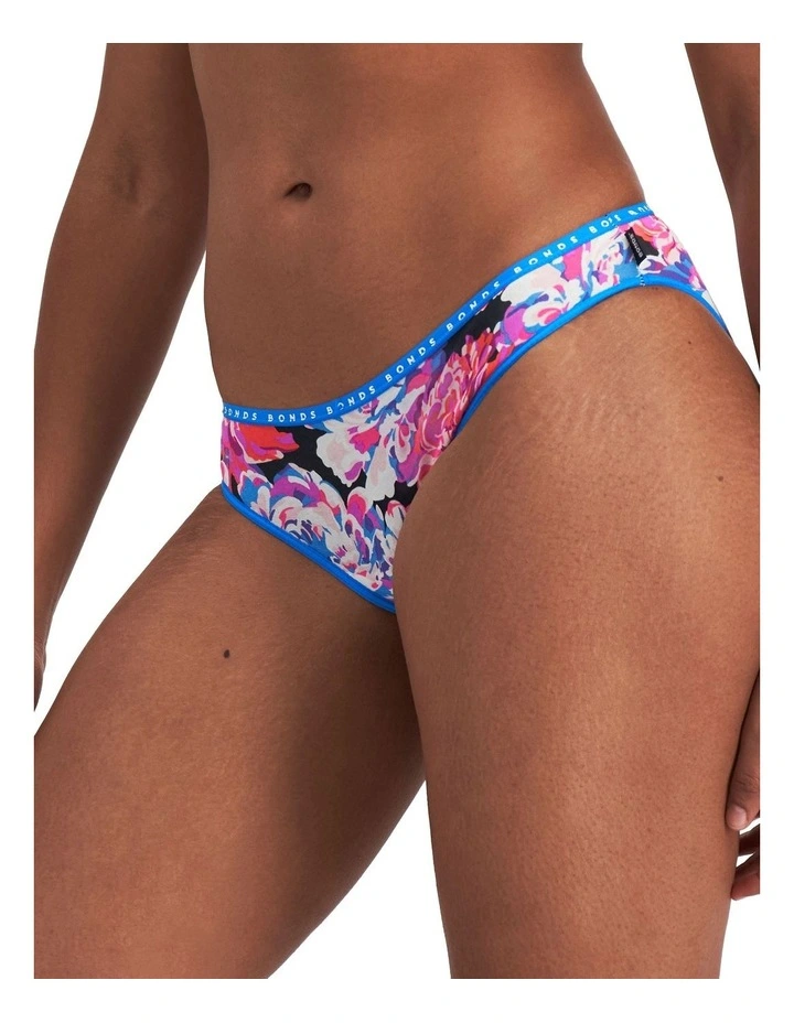 Hipster Bikini 3 Pack in Team Floral