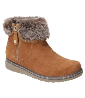 Hush Puppies Womens/Ladies Penny Zip Ankle Boot (Tan) - UTFS6556