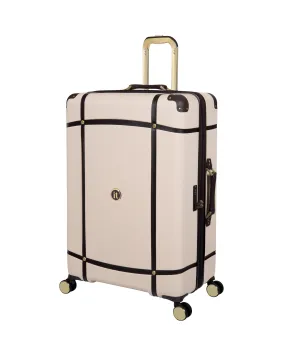 IT Luggage Superiority Cream Large Suitcase with TSA Lock | Simply Be