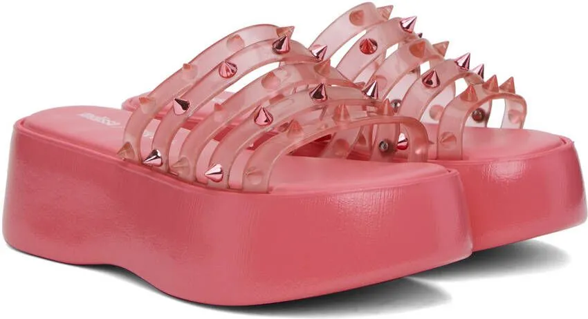 Jean Paul Gaultier Pink Melissa Edition Becky Punk Love Sandals