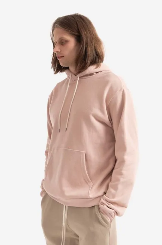 John Elliott cotton sweatshirt Beach Hoodie men's pink color