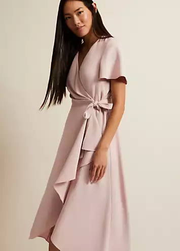 Julissa Frill Wrap Midi Dress by Phase Eight | Look Again