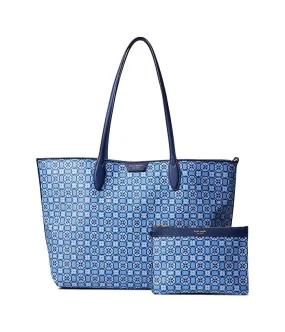 Kate Spade New York Spade Flower Monogram Coated Canvas Sutton Medium Tote