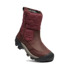 Keen Women's Betty Waterproof Pull-On Boot - Burgundy/Black