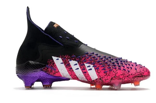 Kids adidas Predator Freak+ FG 2021 Core Black/White/Shock Pink