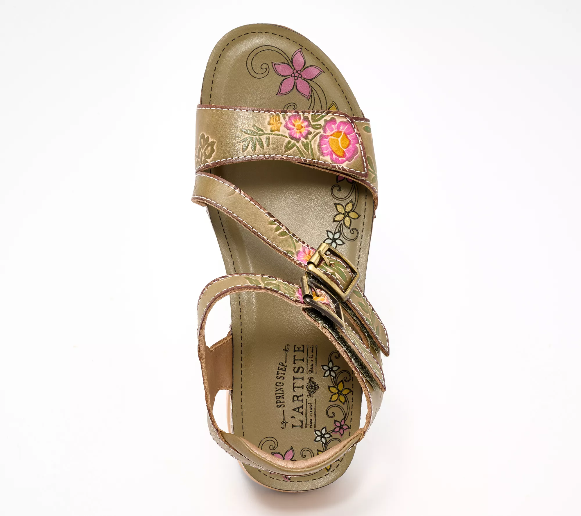 L'Artiste x Jane & Coco Leather Sandals - Sweetened