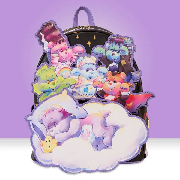 Loungefly Carebears x Universal Monsters Scary Dreams Mini Backpack