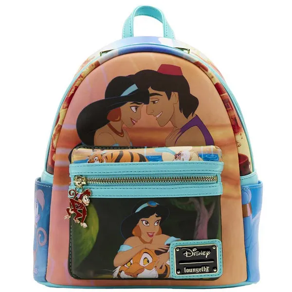 Loungefly x Disney Aladdin Princess Jasmine Scenes Mini Backpack