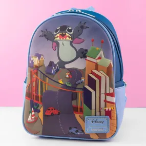 Loungefly x Disney Lilo and Stitch Badness Level Mini Backpack