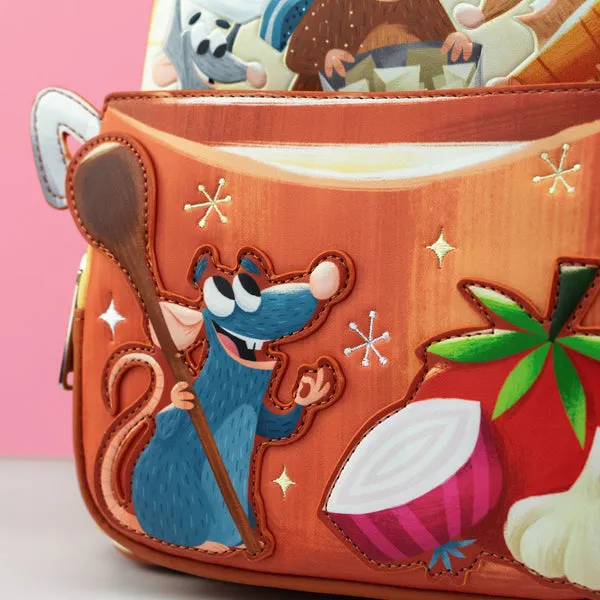 Loungefly x Disney Pixar Ratatouille Cooking Pot Mini Backpack