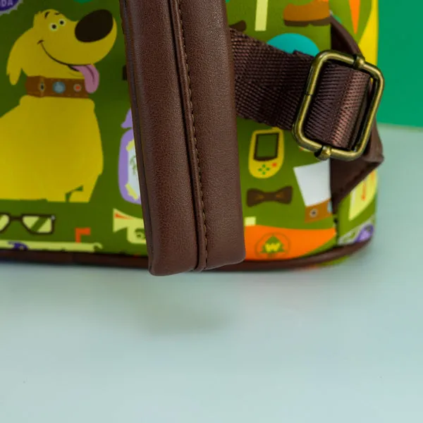 Loungefly x Disney Pixar Up Dug AOP Mini Backpack