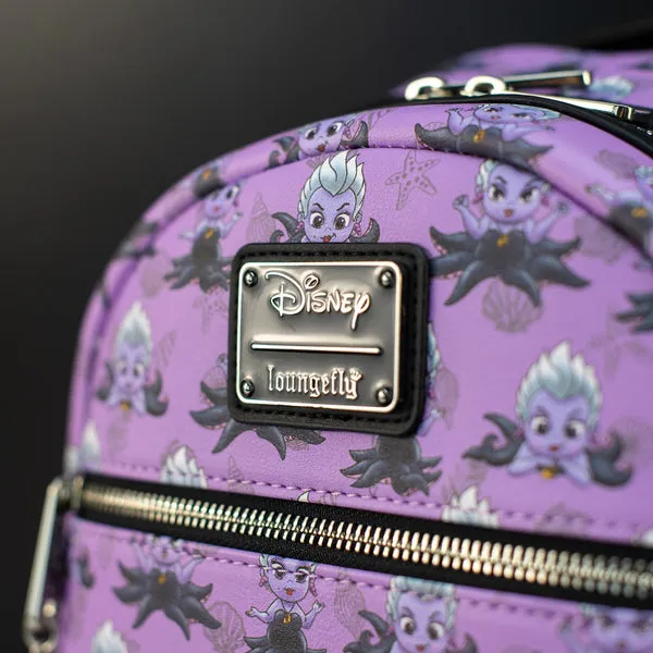 Loungefly x Disney The Little Mermaid Chibi Ursula Mini Backpack