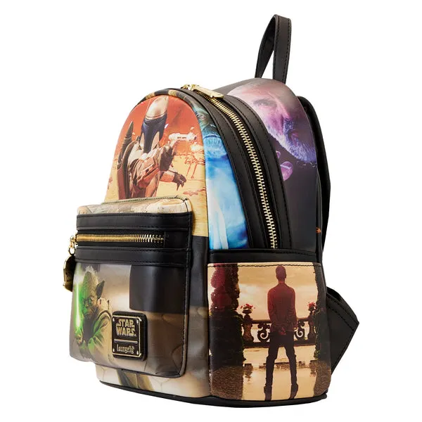 Loungefly x Star Wars Attack of the Clones Scenes Mini Backpack