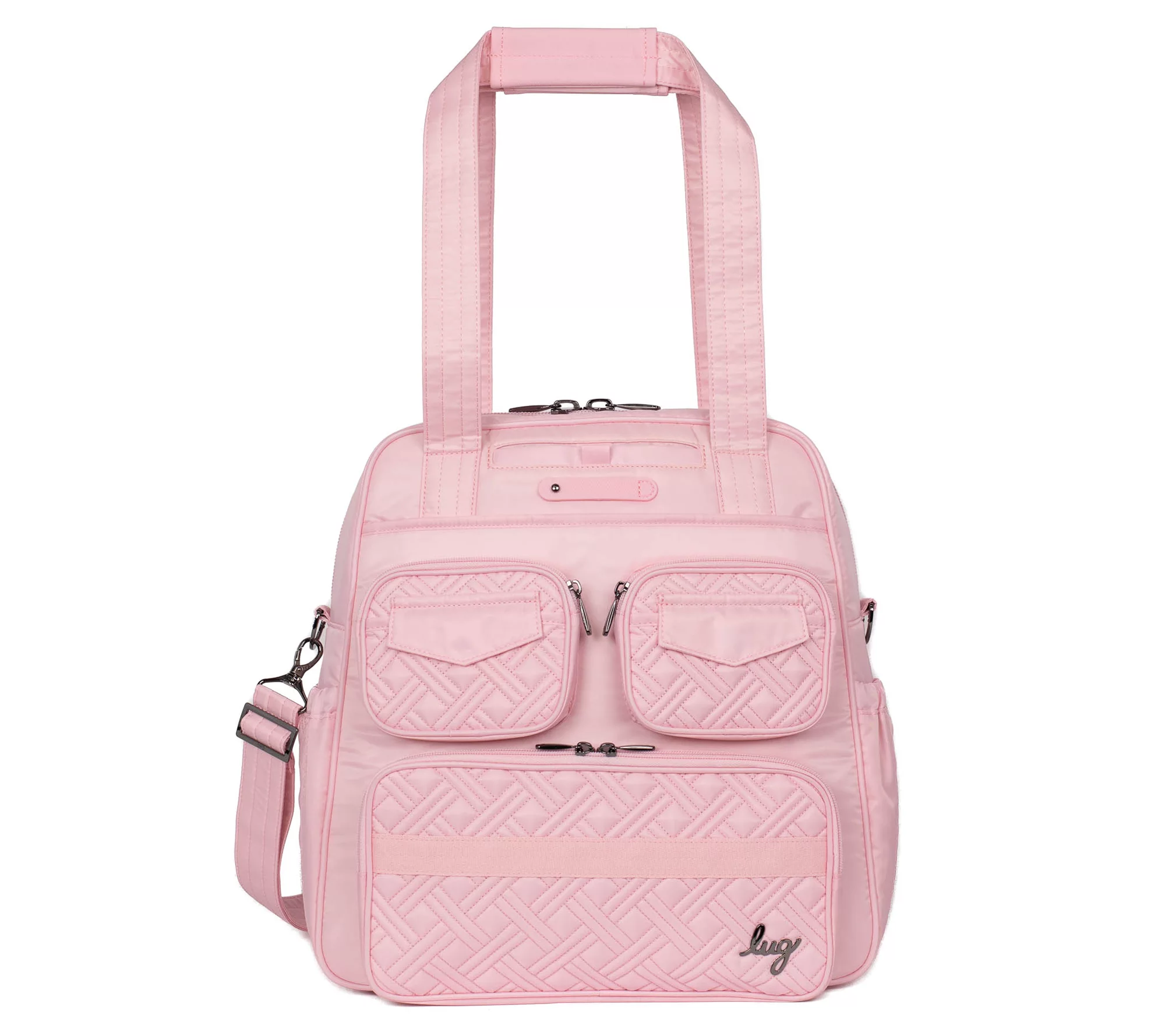 Lug Overnight Tote with Charm Bar - Puddle Jumper LE