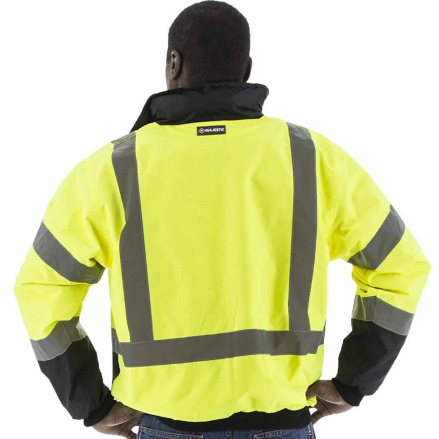 Majestic Men's High Visibility Waterproof Jacket