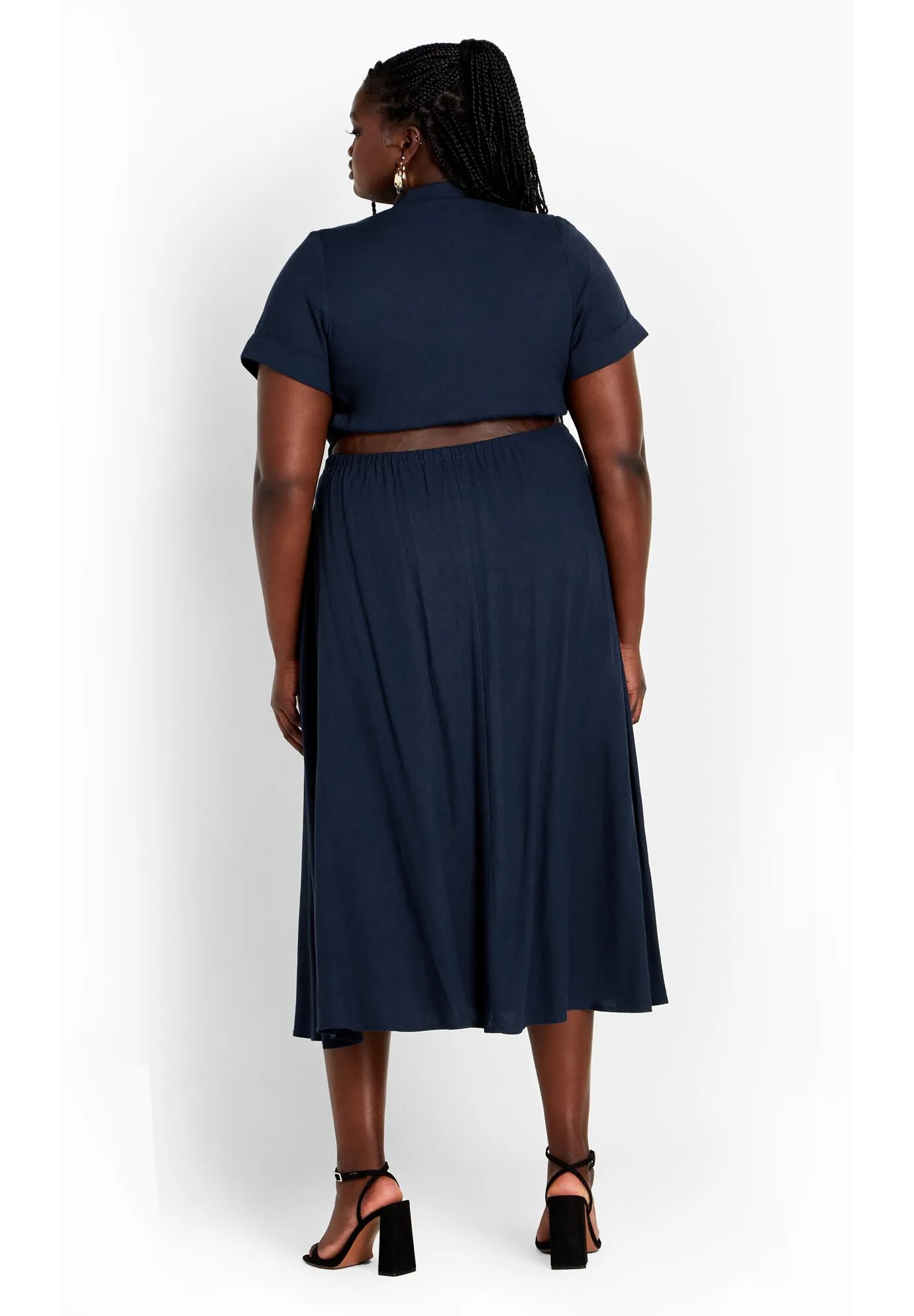 Malia Dress - navy