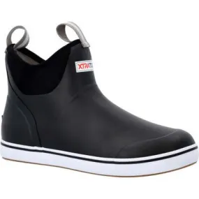 Men's 6 Ankle Deck Boot - Black