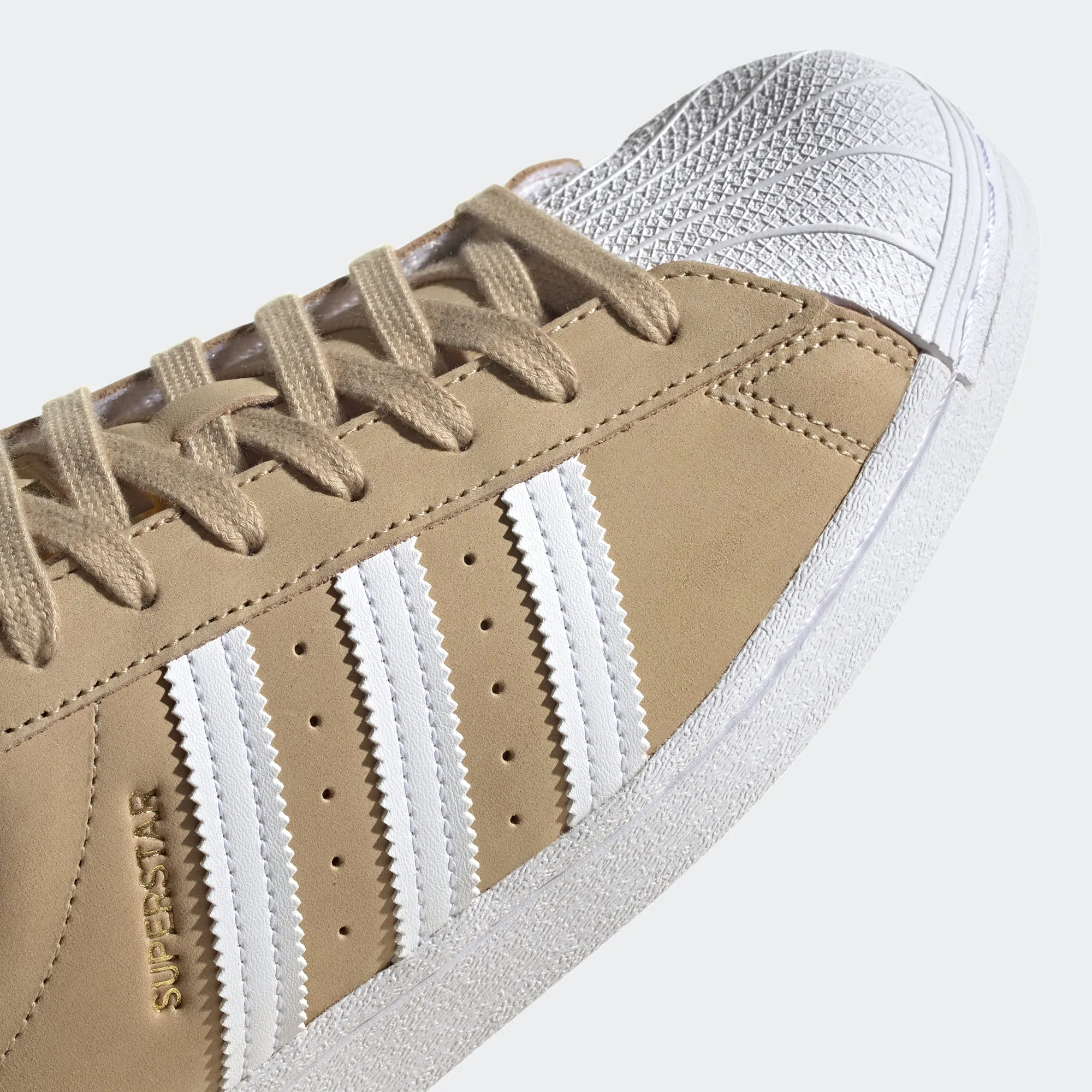 Men’s adidas Originals Superstar Shoes Beige Tone