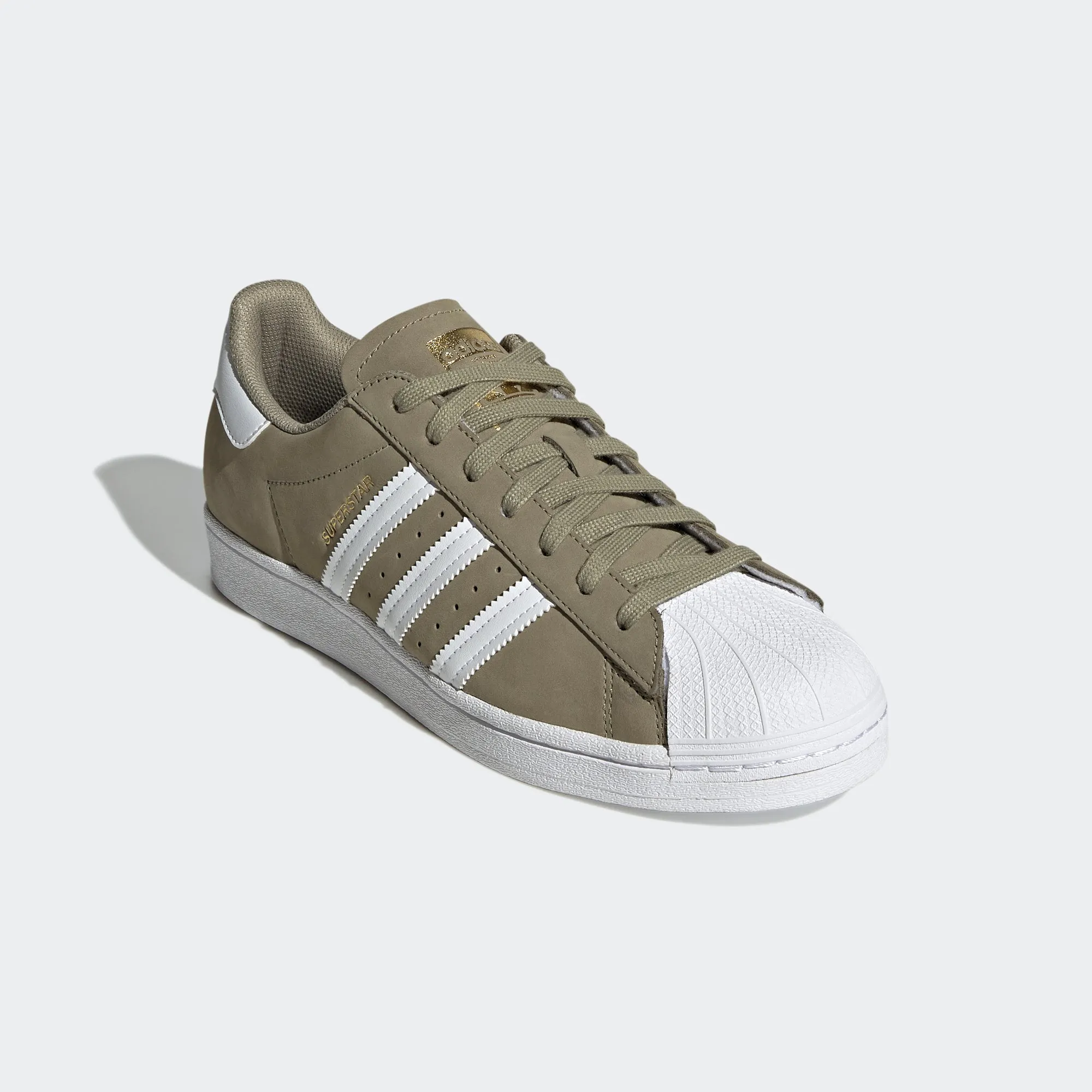 Men’s adidas Originals Superstar Shoes Orbit Green