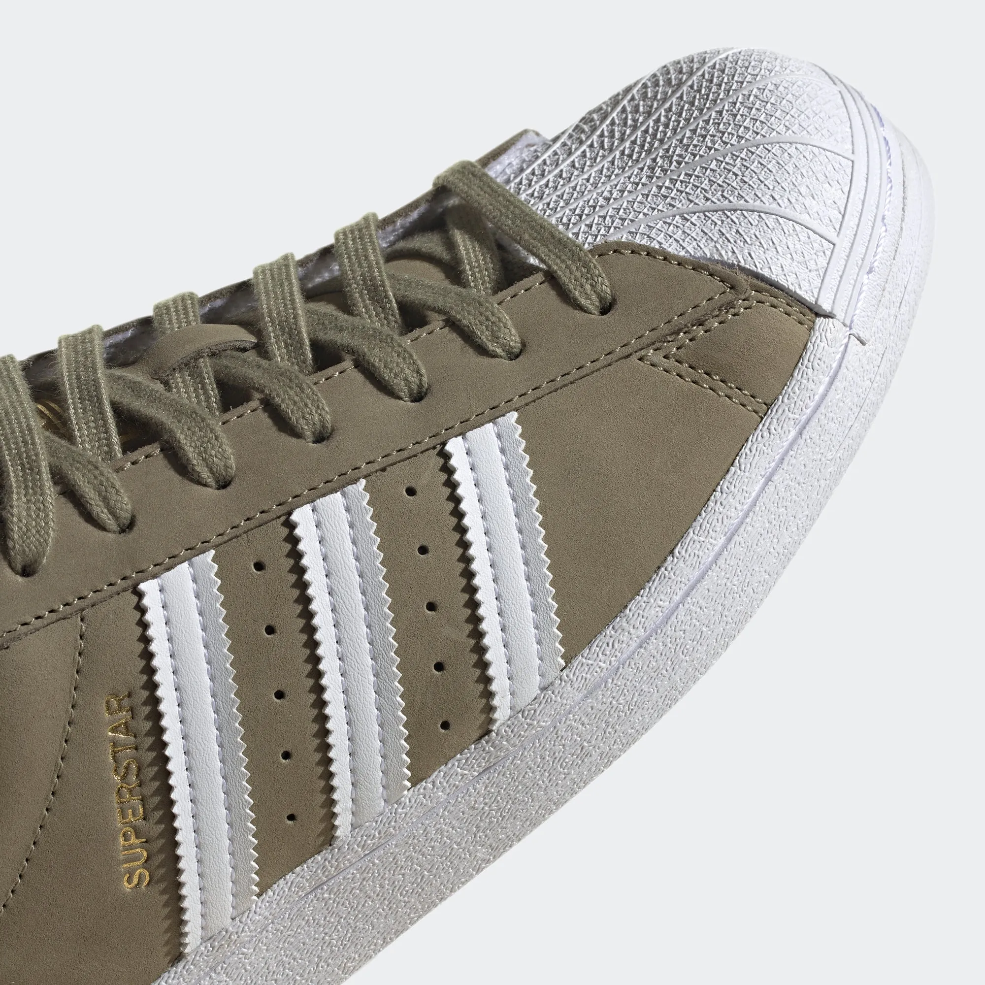 Men’s adidas Originals Superstar Shoes Orbit Green