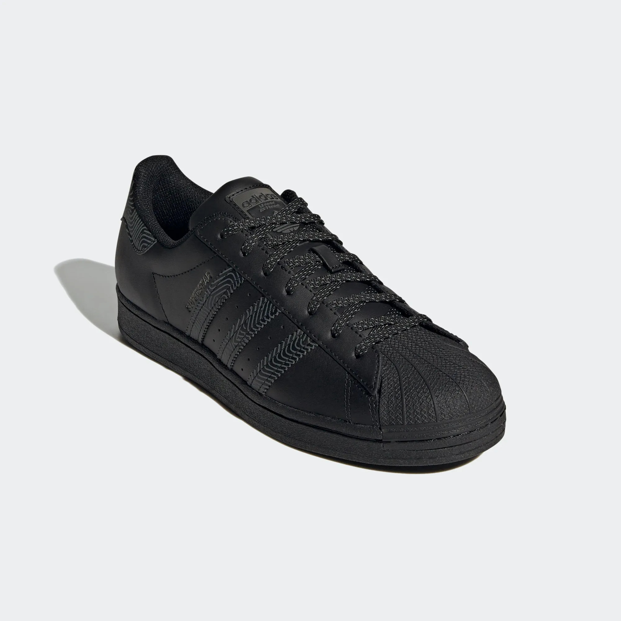 Men’s adidas Originals Superstar Shoes Triple Black