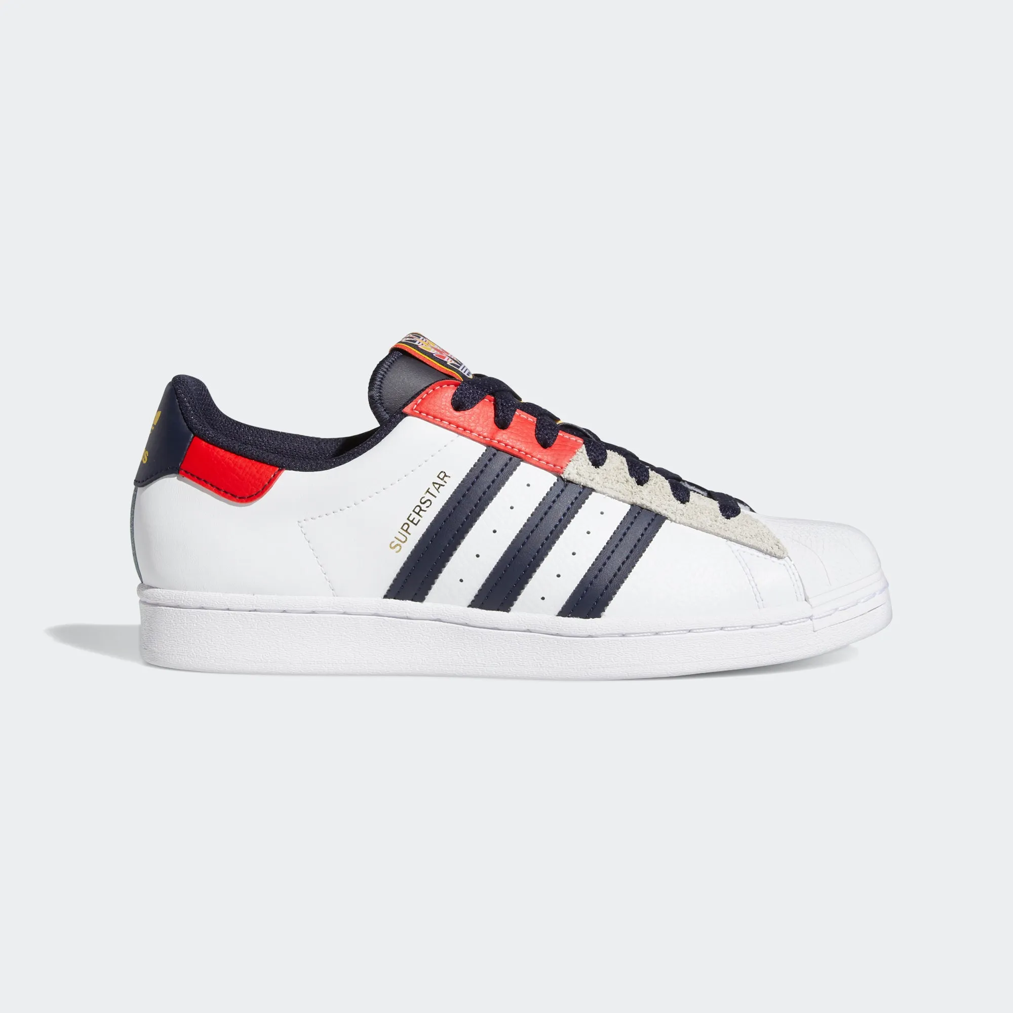 Men’s adidas Originals Superstar Shoes White Legend Ink