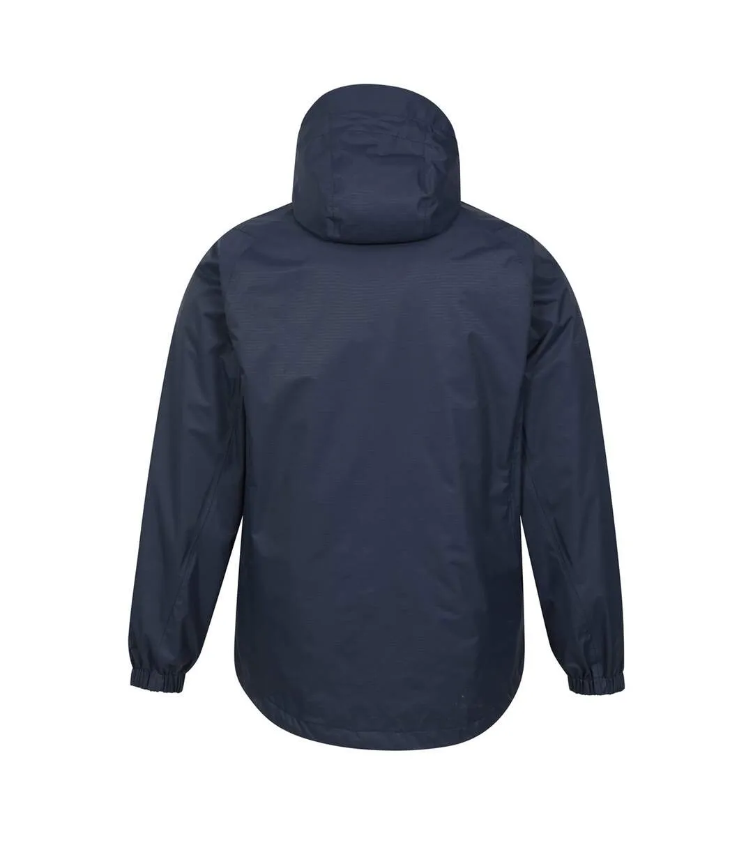 Mens bracken extreme 3 in 1 waterproof jacket dark blue Mountain Warehouse