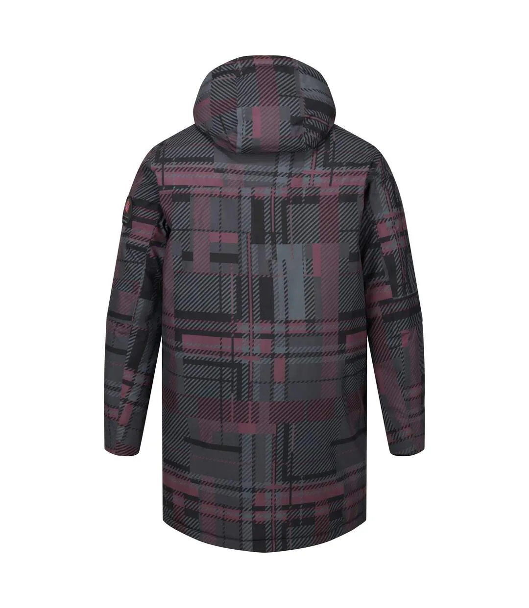 Mens christian lacroix laurus grid padded waterproof jacket tartan Regatta