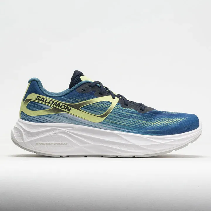 Men's Salomon Aero glide Blue Ashes / Dark Sapphire / Sunny Lime