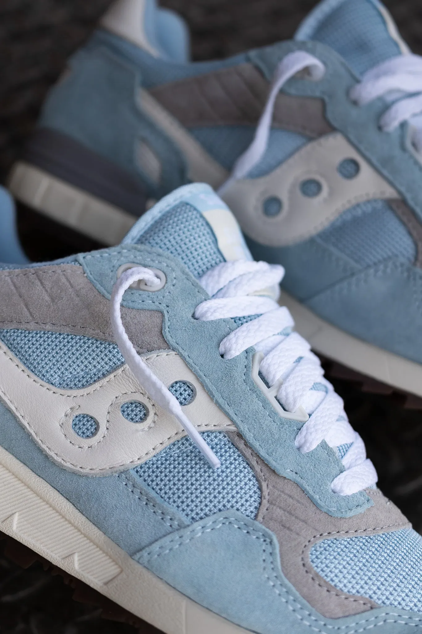 Mens Saucony Shadow 5000 (Blue/Cream)