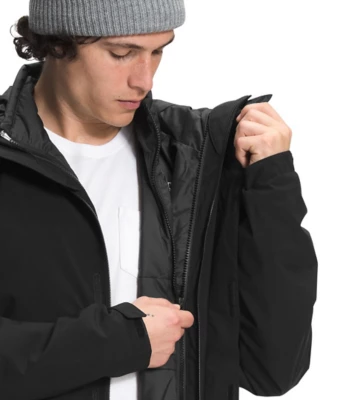 Men's The North Face Carto Triclimate Windproof Hooded 3-in-1 Jacket