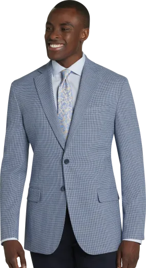 Modern Fit Mini Houndstooth Sport Jacket