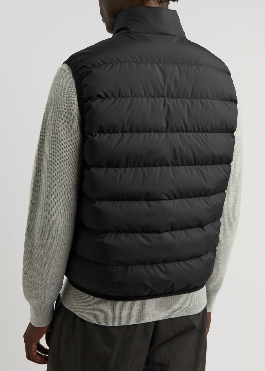 MONCLER Contrin quilted shell gilet  -                         -                     -                