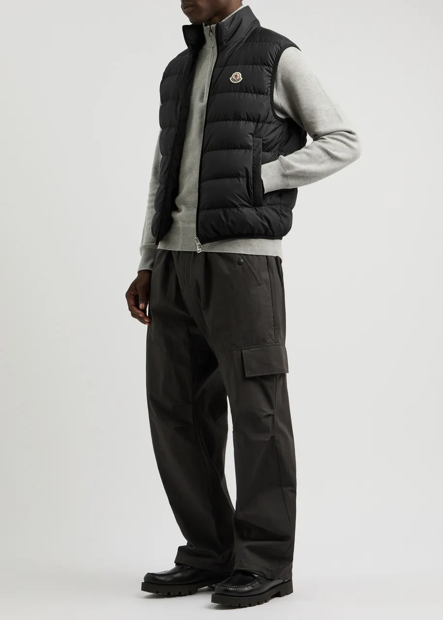 MONCLER Contrin quilted shell gilet  -                         -                     -                