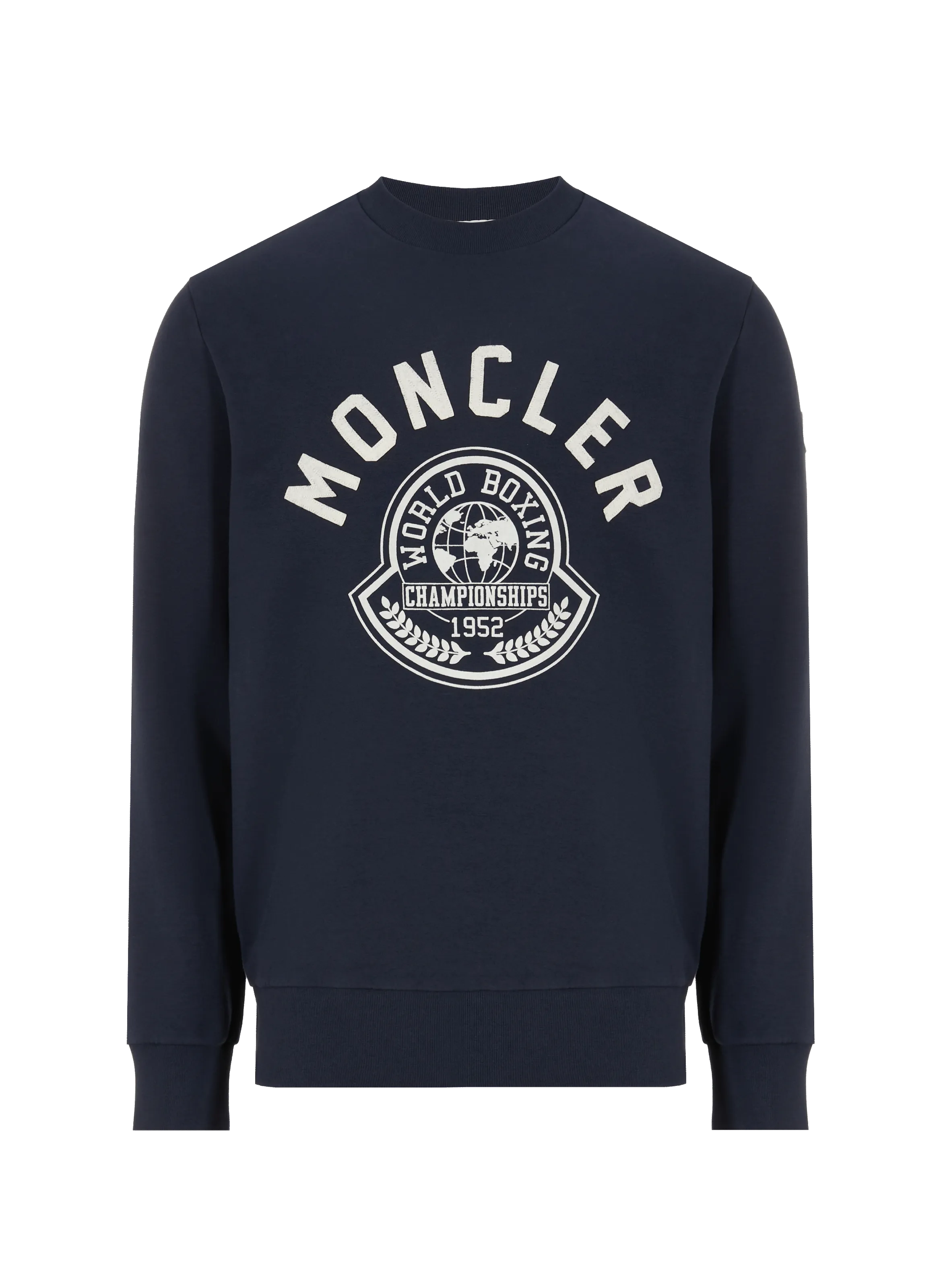 MONCLER  Cotton-blend sweatshirt  - Black