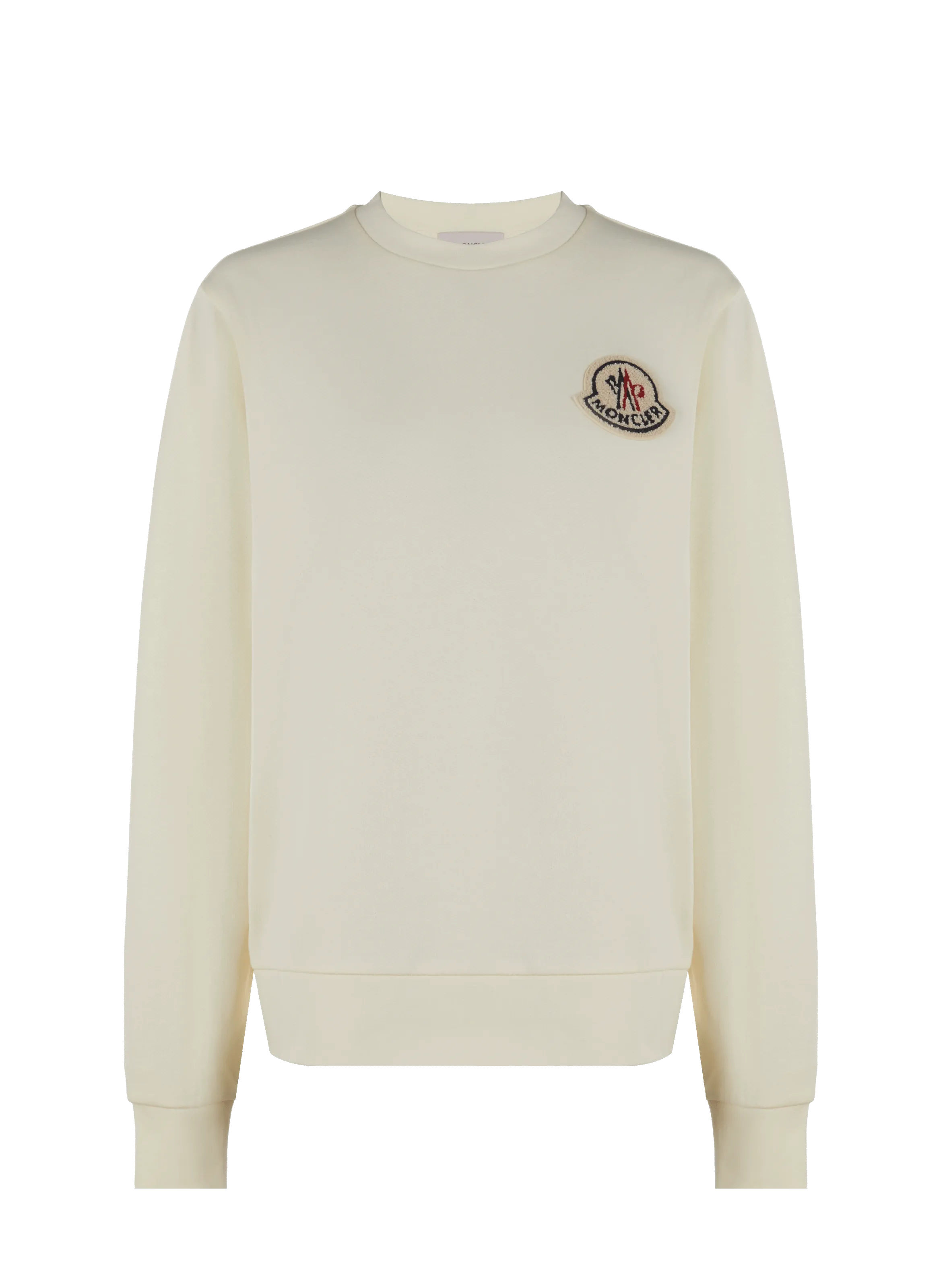 MONCLER  Cotton jumper - White